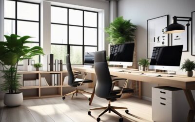 Jakie elementy składają się na wyposażenie nowoczesnego biura?