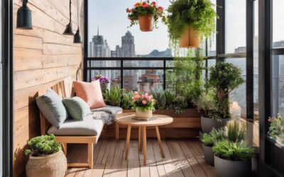 Jak kreatywnie ozdobić ściany na balkonie?