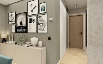 Jak ozdobić ścianę w korytarzu, żeby stworzyć przytulne wnętrze?