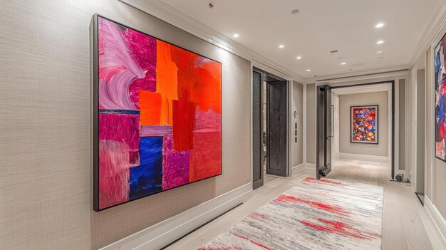 Co można położyć na ściany w korytarzu, aby zyskać ciekawy efekt?