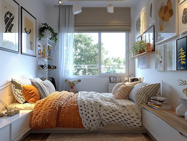 Mała sypialnia jak ją urządzić aby była przytulna?